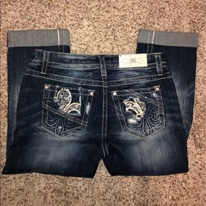 Miss Me Mid-Rise Easy Crop Jeans 27